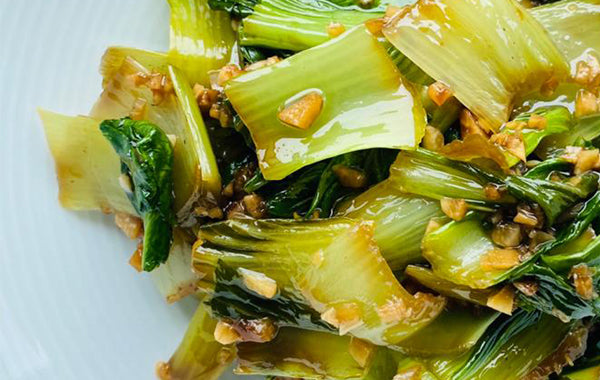Bok Choy in Oyster Sauce